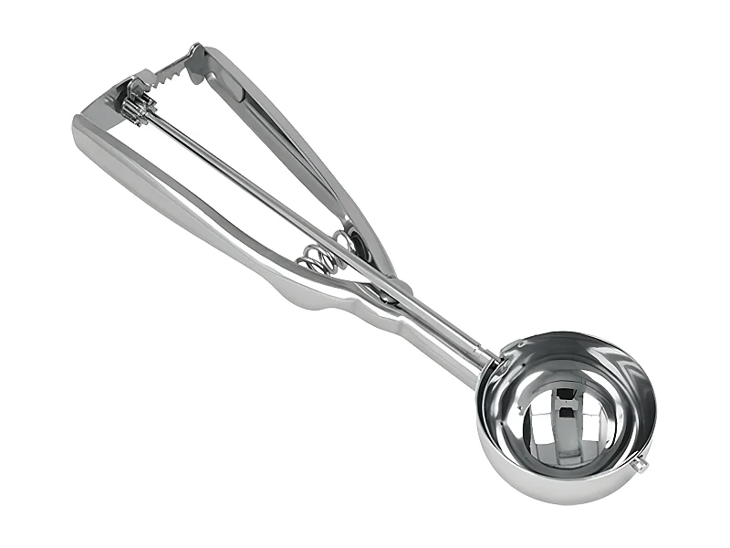 Portionneuse à glace chrome brillant