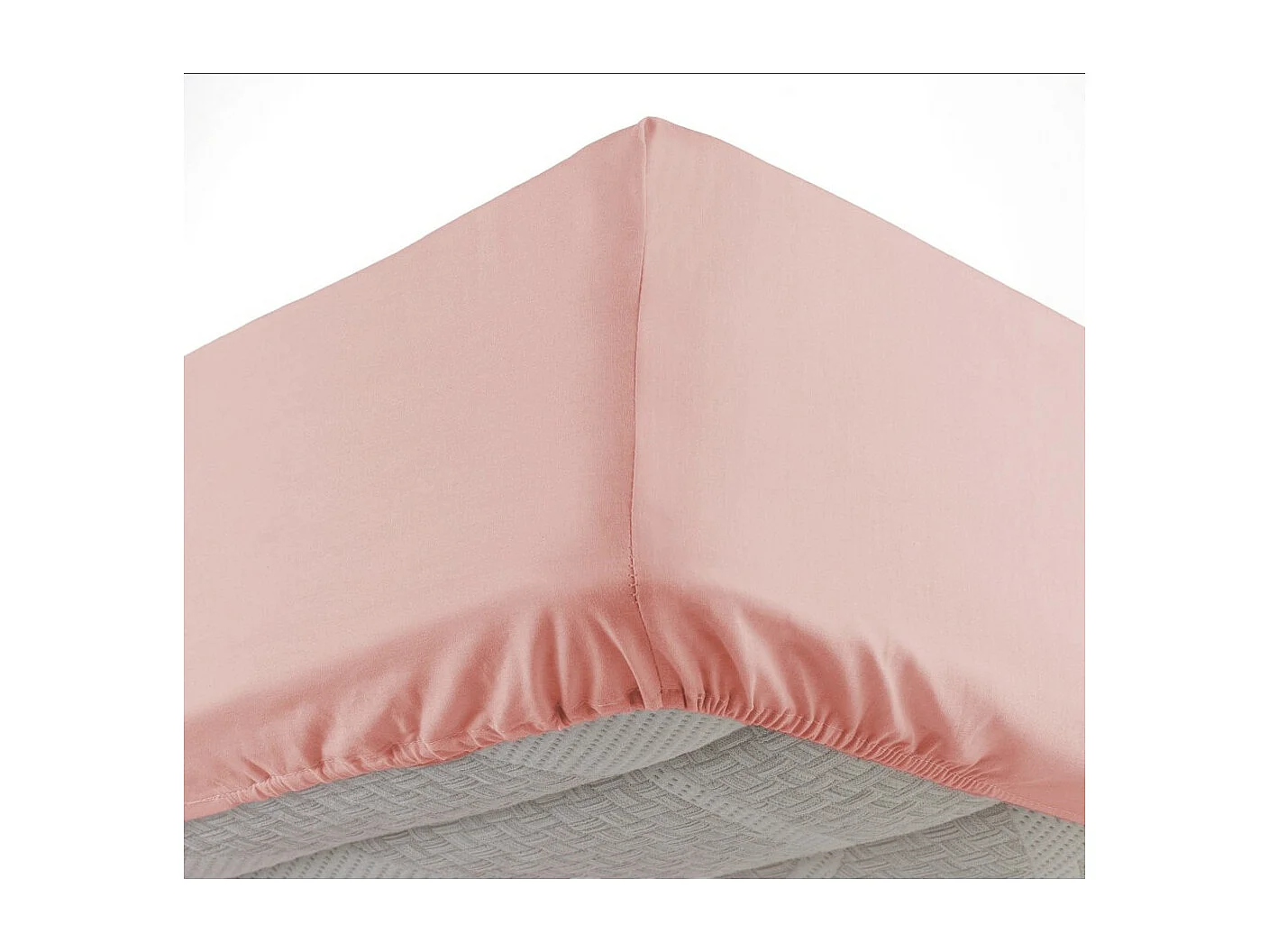 Drap Housse "Lina" 180x200cm Rose