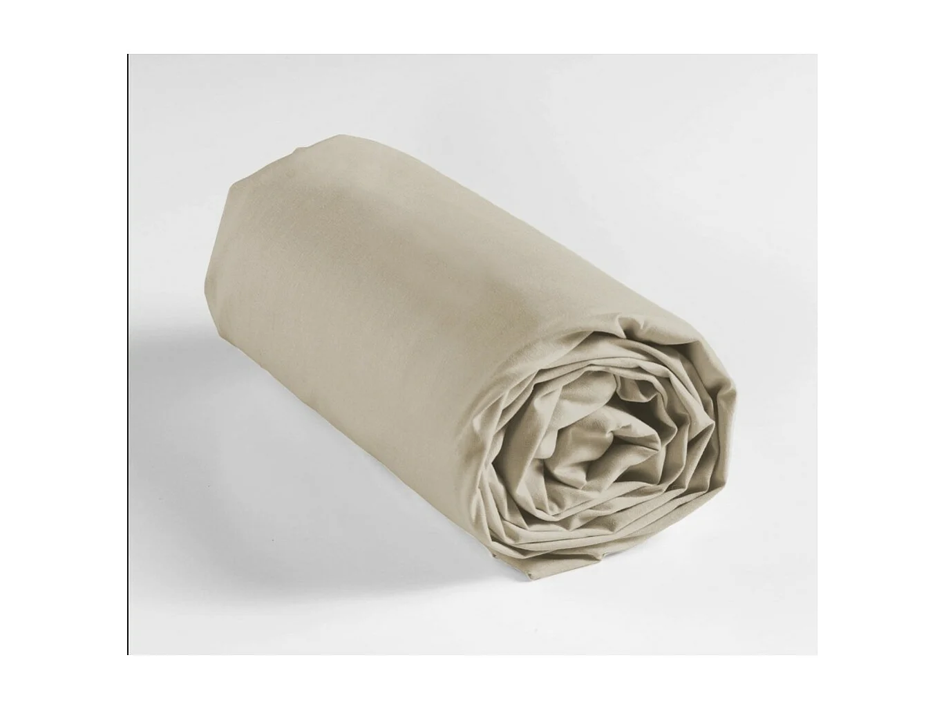 Drap Housse "Lina" 160x200cm Sable