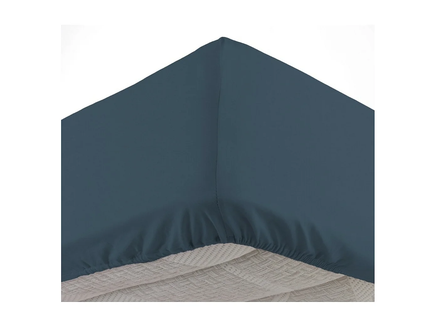 Drap Housse "Lina" 90x190cm Bleu