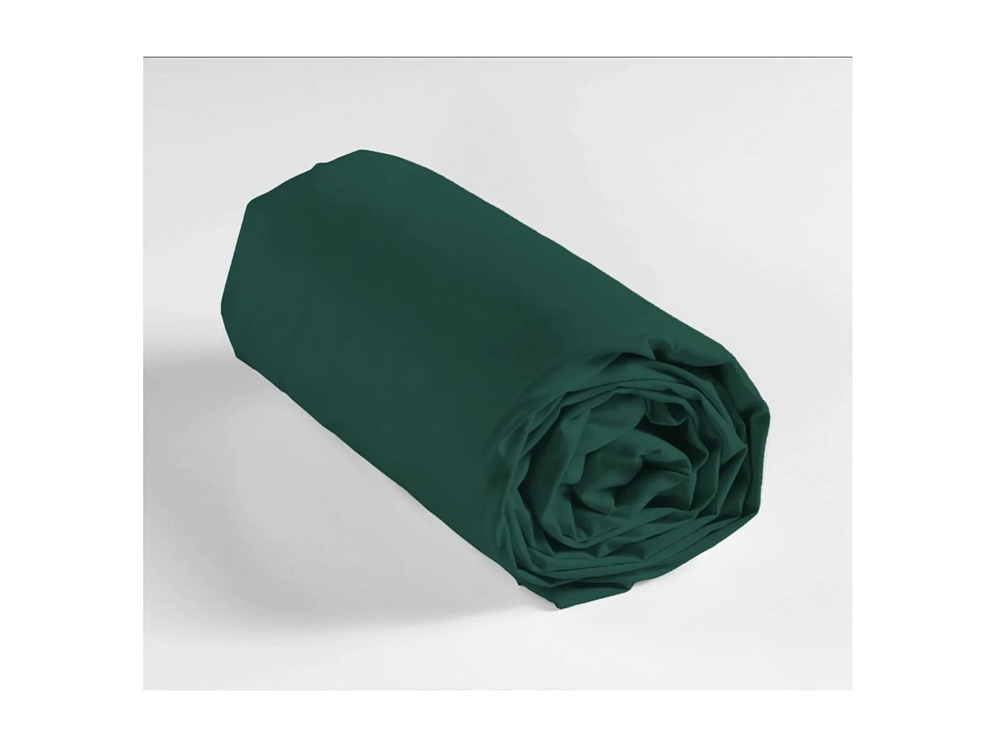 Drap Housse "Lina" 140x190cm Emeraude