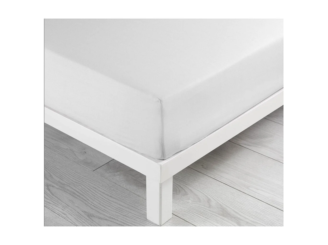 Drap Housse "Lina" 140x190cm White