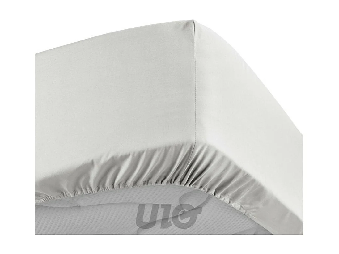 Drap Housse "Percaline" 160x200cm White