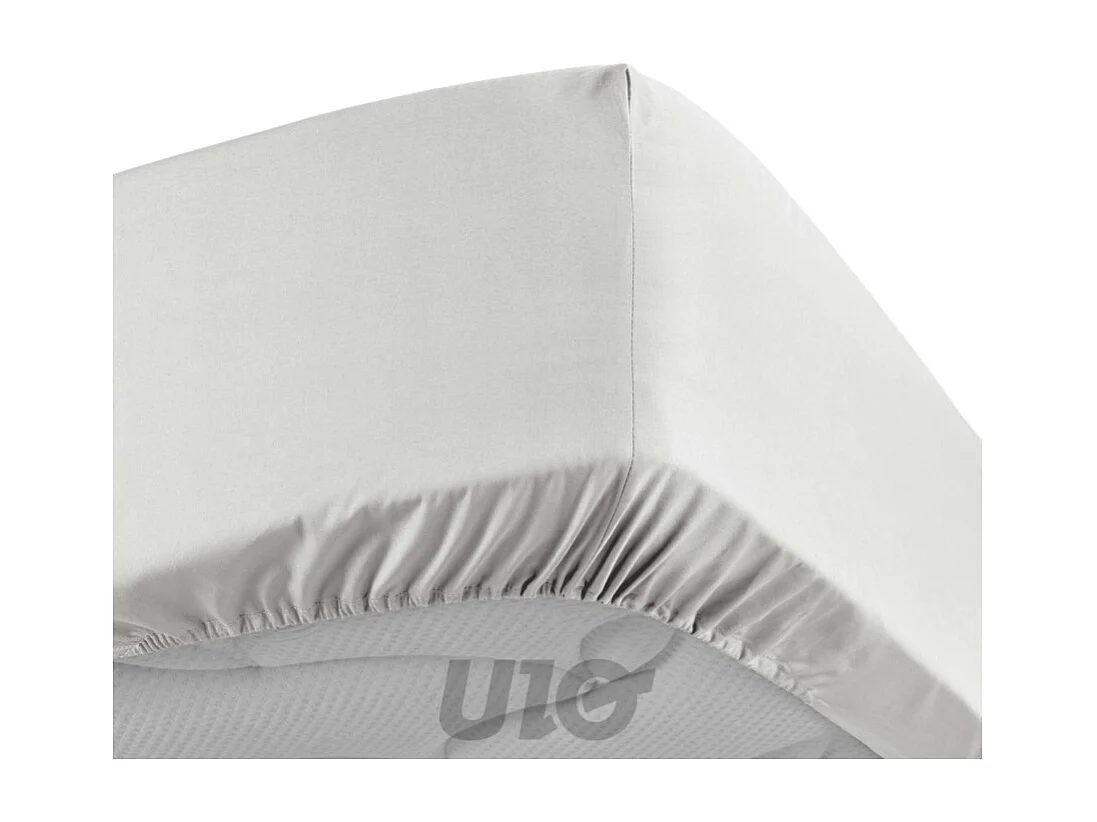 Drap Housse "Percaline" 140x190cm White