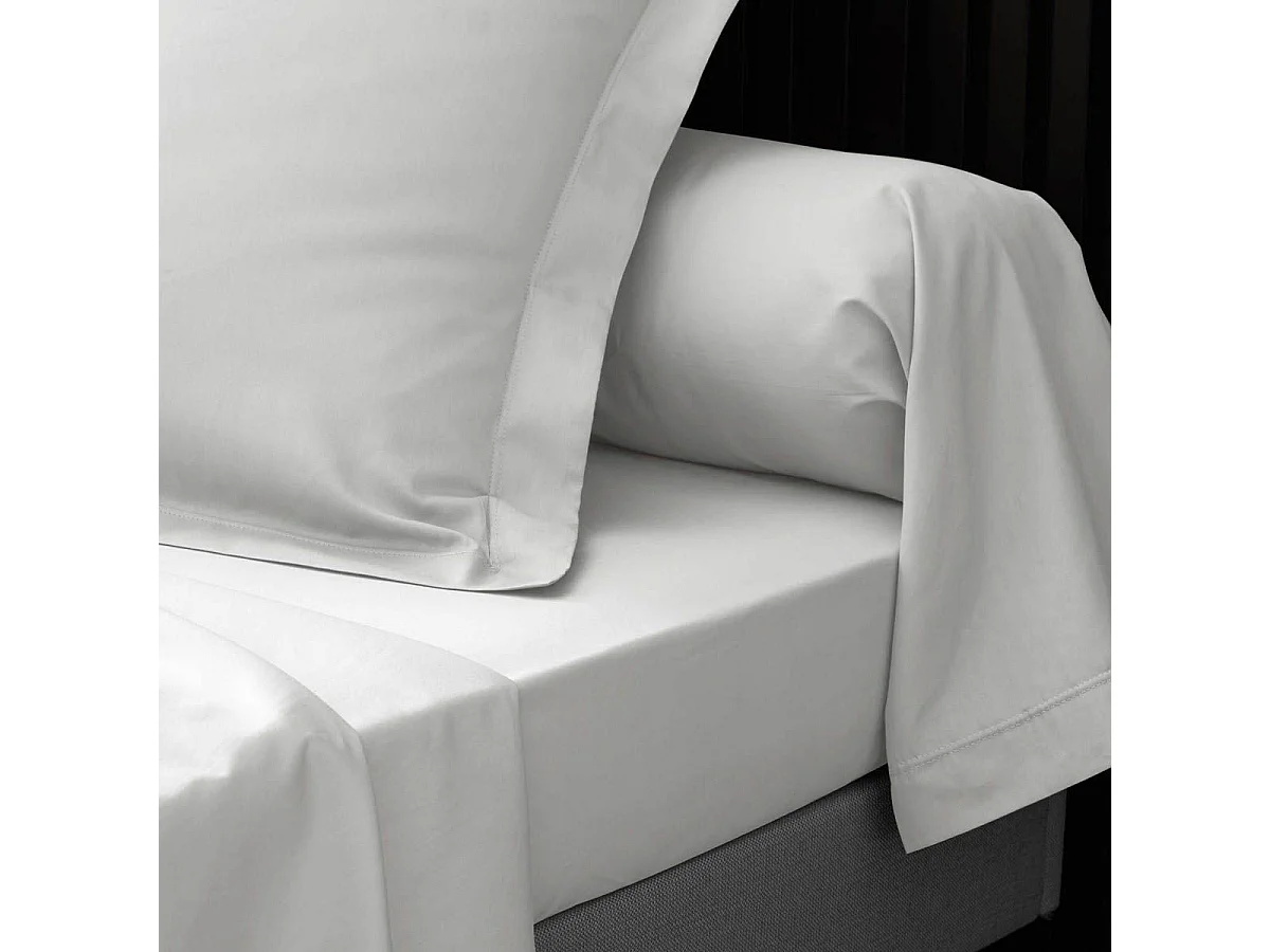 Drap Housse "Percaline" 180x200cm White