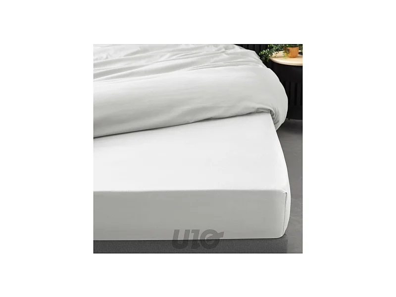 Drap Housse "Percaline" 90x190cm White