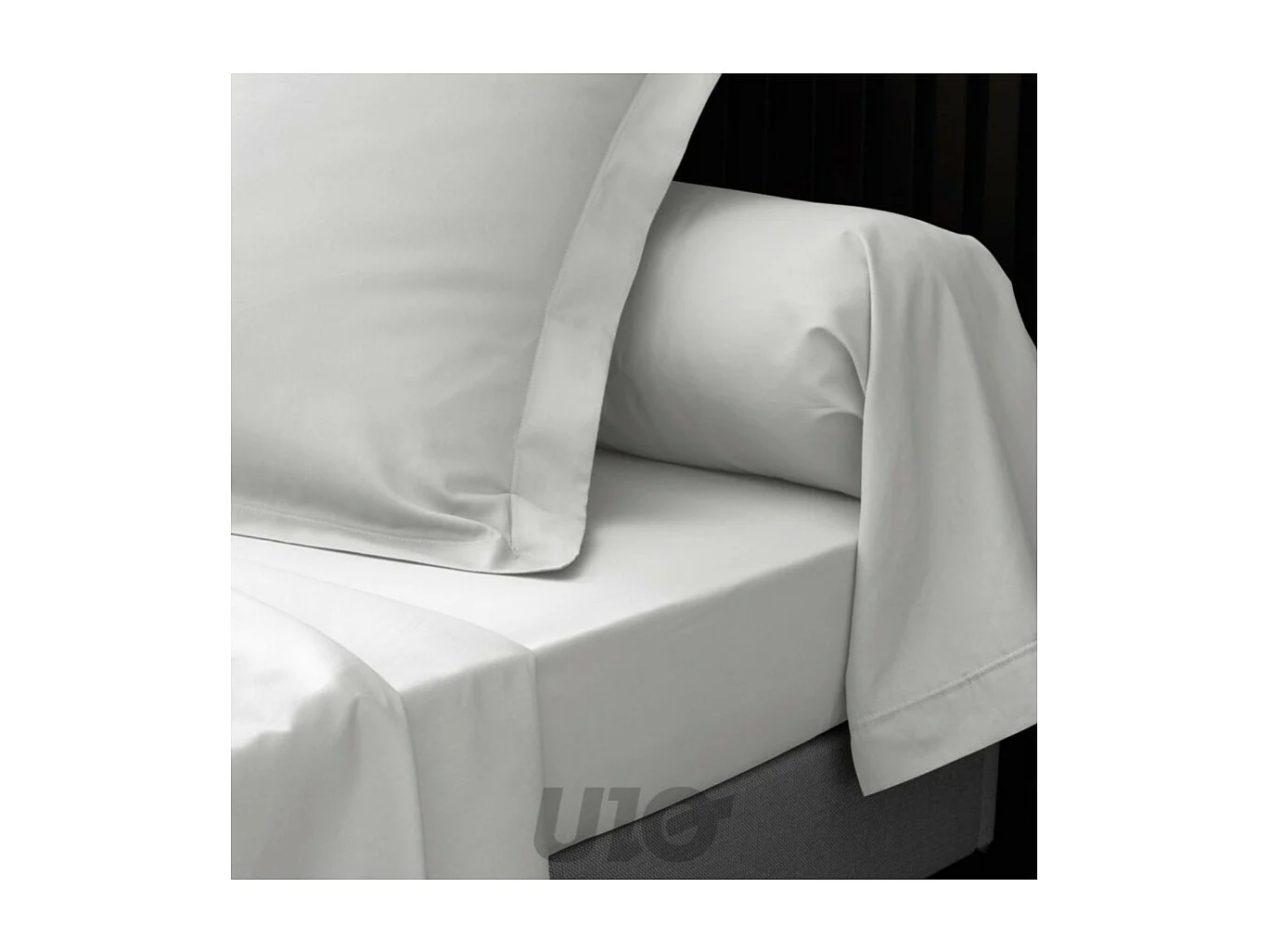 Drap Housse "Percaline" 90x190cm White