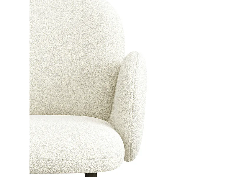 ALICE-Sedia in tessuto Cozy Ecru (x2)