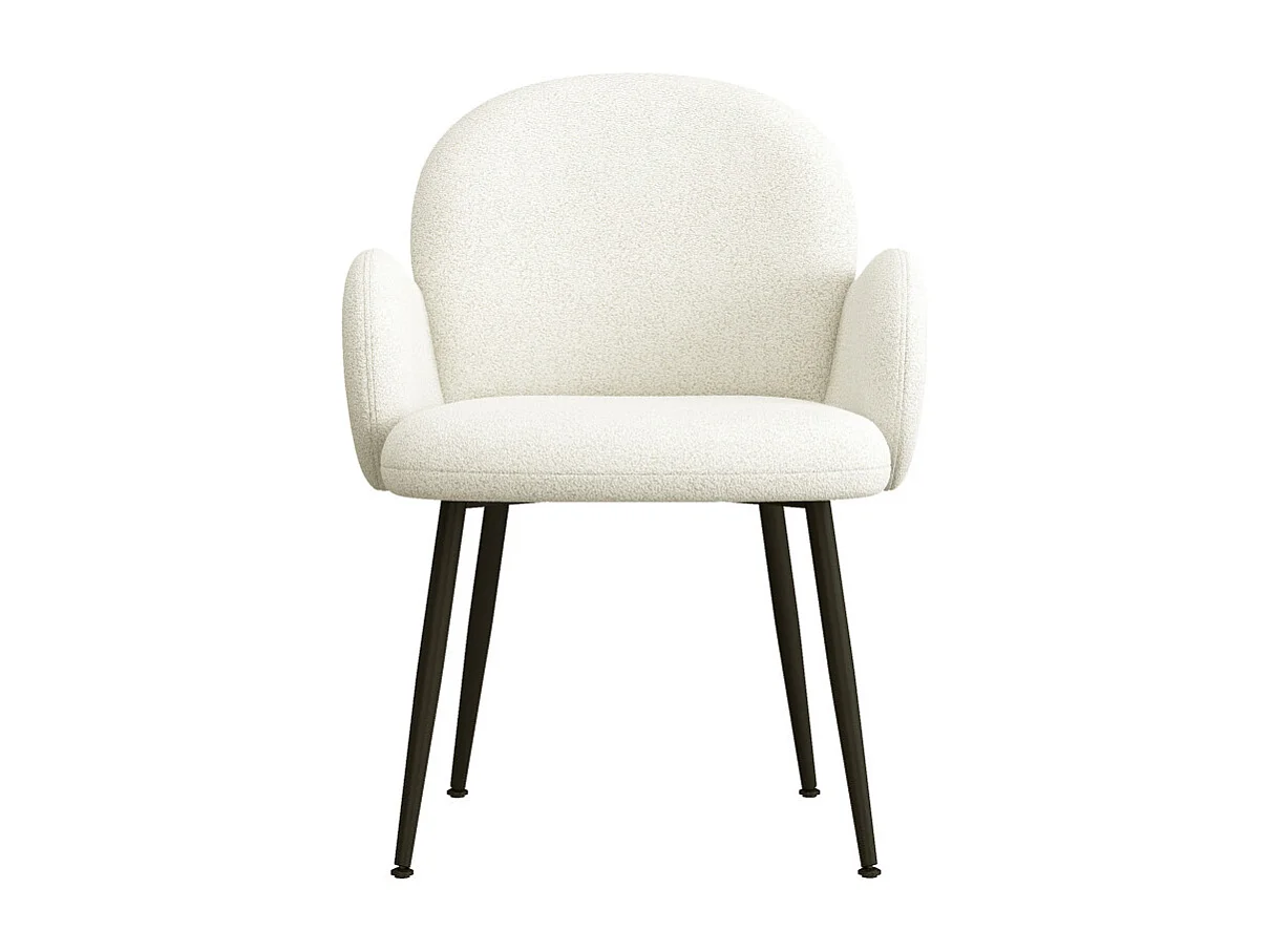 ALICE-Sedia in tessuto Cozy Ecru (x2)