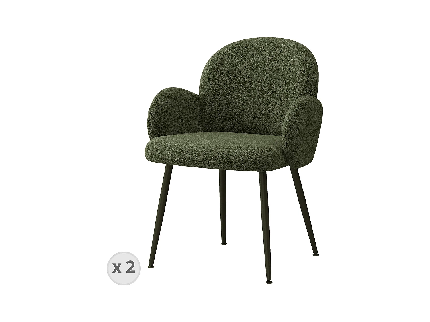 ALICE-Silla de tela Cozy Army (x2)