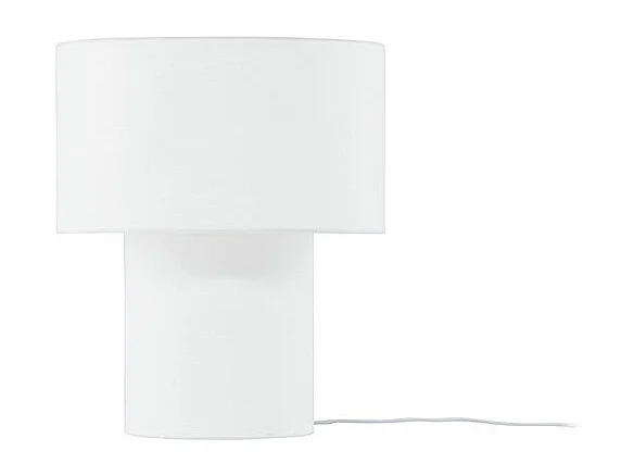 Globia Beleuchtung Tischlampe 35x35x40cm Weiß.