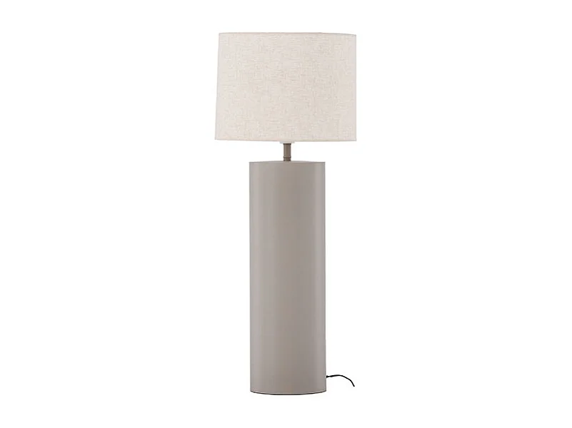 Umeå éclairage lampadaire 40x40x100cm gris.