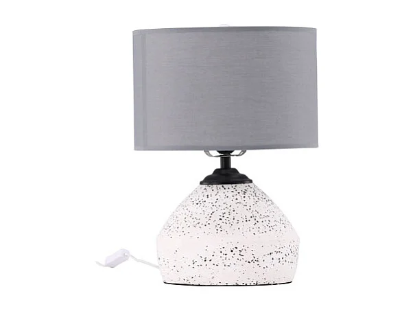 Lampe à Poser Déco "Sisteron" 36cm Blanc