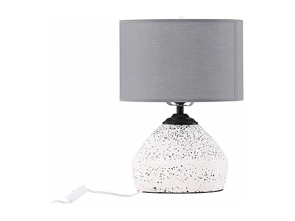 Sisteron Beleuchtung Tischlampe 28x28x36cm Weiß.