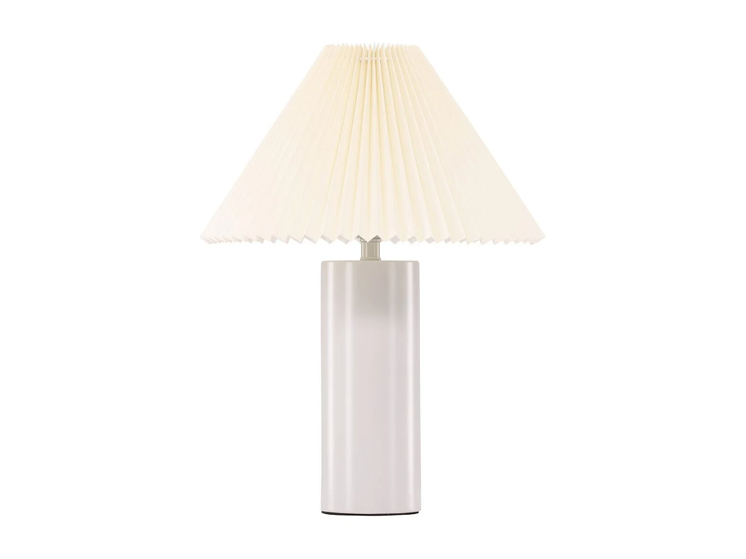 Largin verlichting tafellamp 35x35x45cm lichtgrijs.