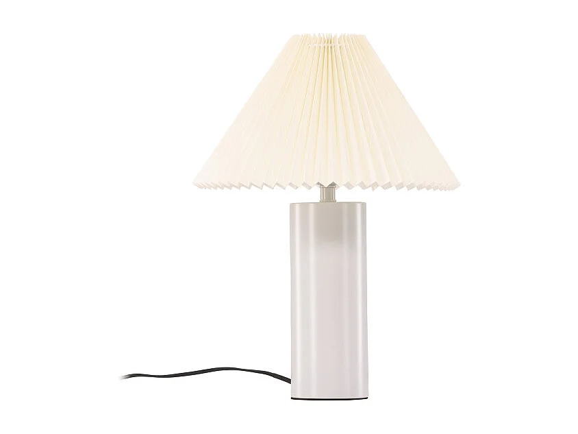 Largin verlichting tafellamp 35x35x45cm lichtgrijs.