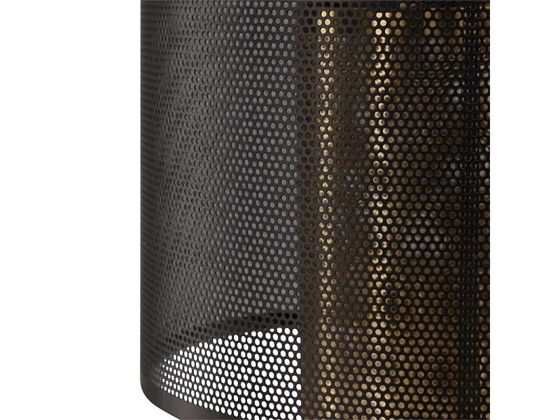 Gap verlichting tafellamp 25x25x39cm zwart.