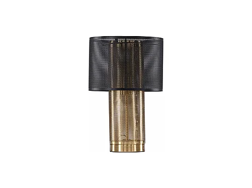 Lampada da tavolo Gap Lighting 25x25x39cm nera.