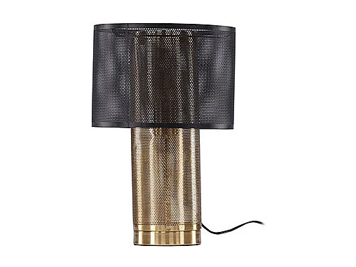 Gap verlichting tafellamp 25x25x39cm zwart.