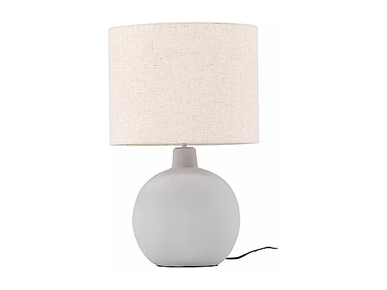 Torcello Beleuchtung Tischlampe 32x32x51cm Grau.