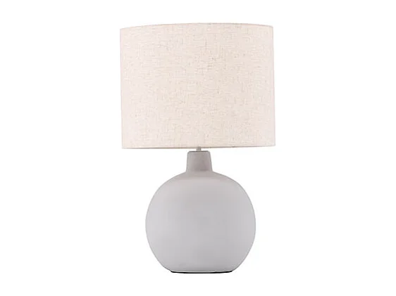 Torcello éclairage lampe de table 32x32x51cm gris.