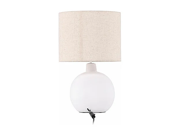 Lampe à Poser Déco "Torcello" 51cm Beige