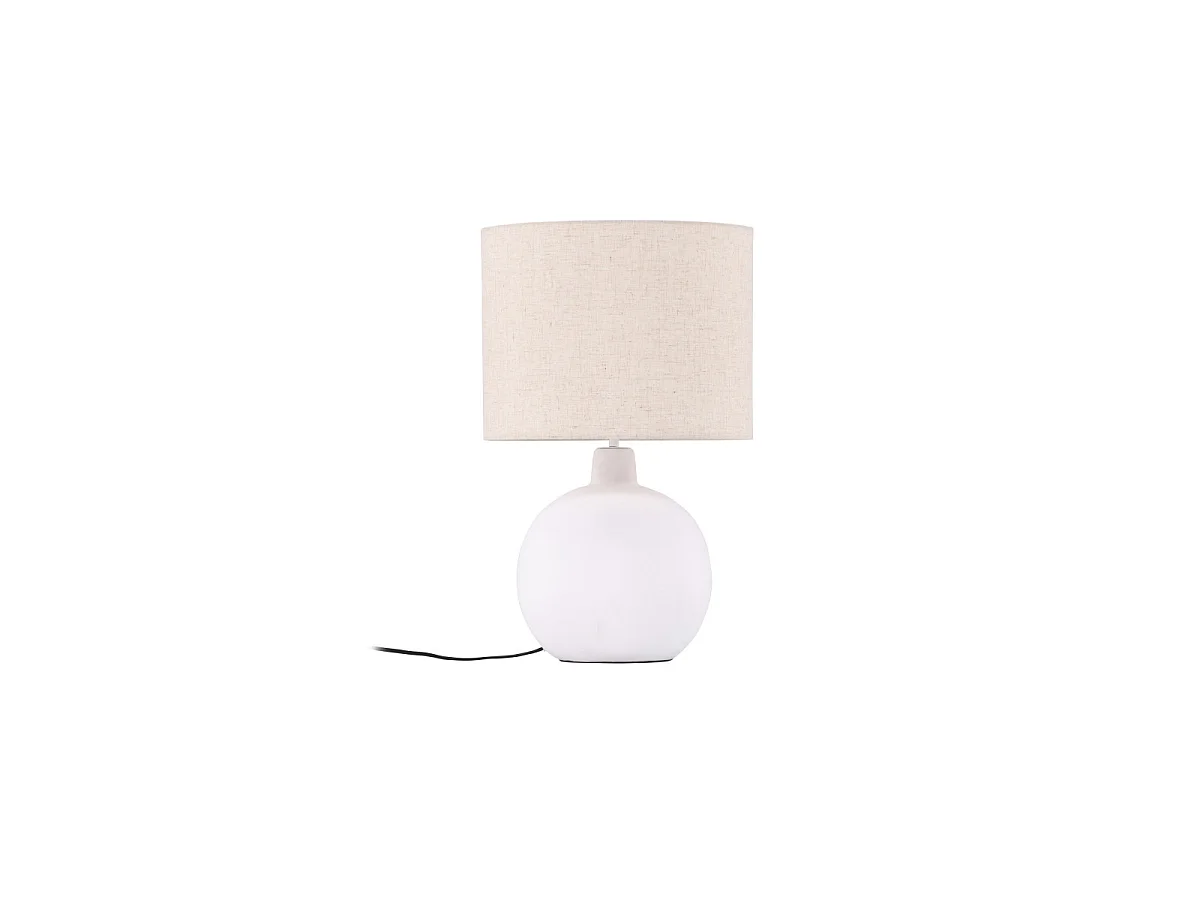 Torcello Beleuchtung Tischlampe 32x32x51cm Beige.