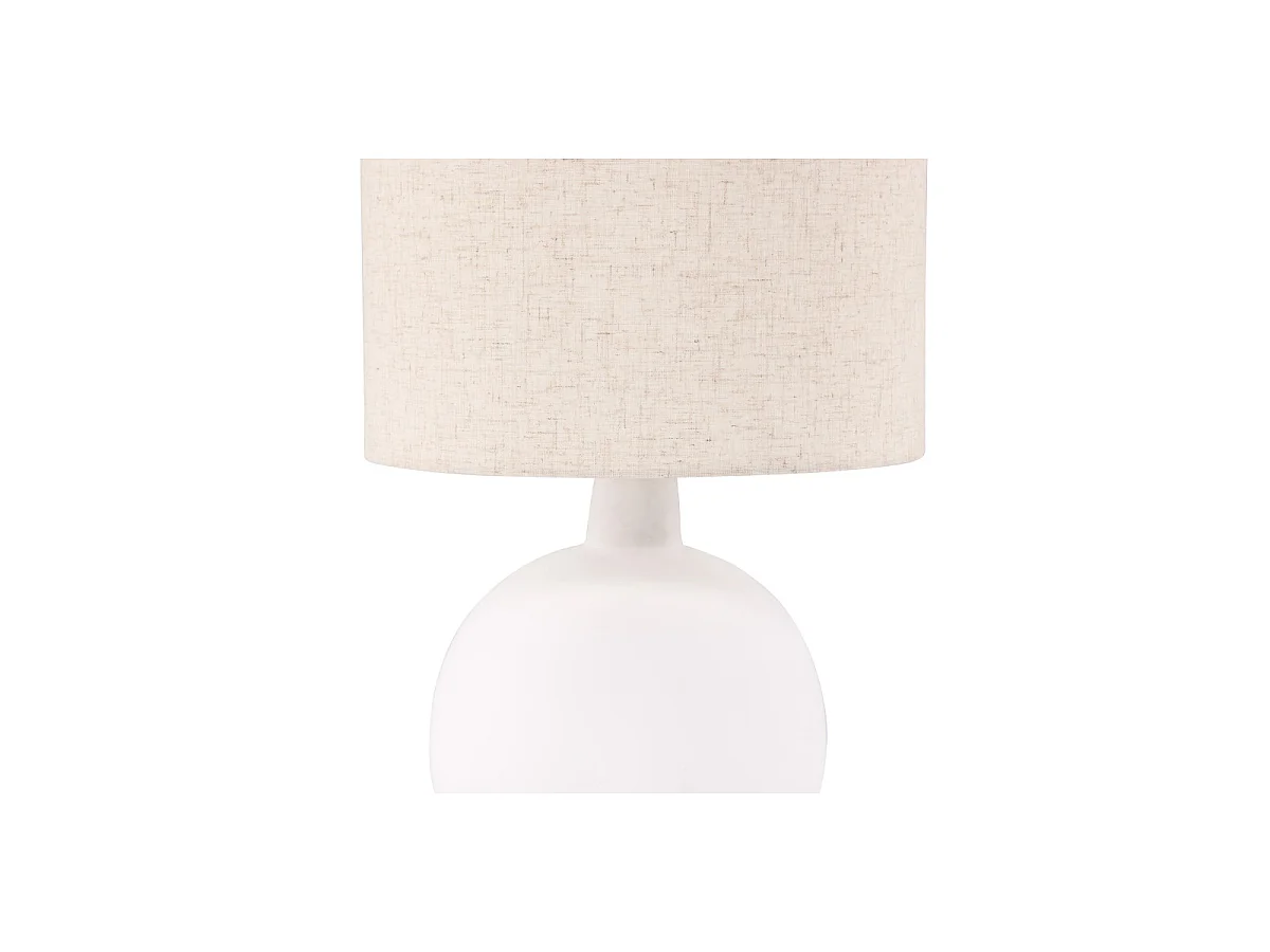 Torcello Beleuchtung Tischlampe 32x32x51cm Beige.