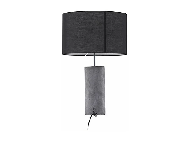 Lampada da tavolo Nancy Lighting 40x40x63cm grigia.