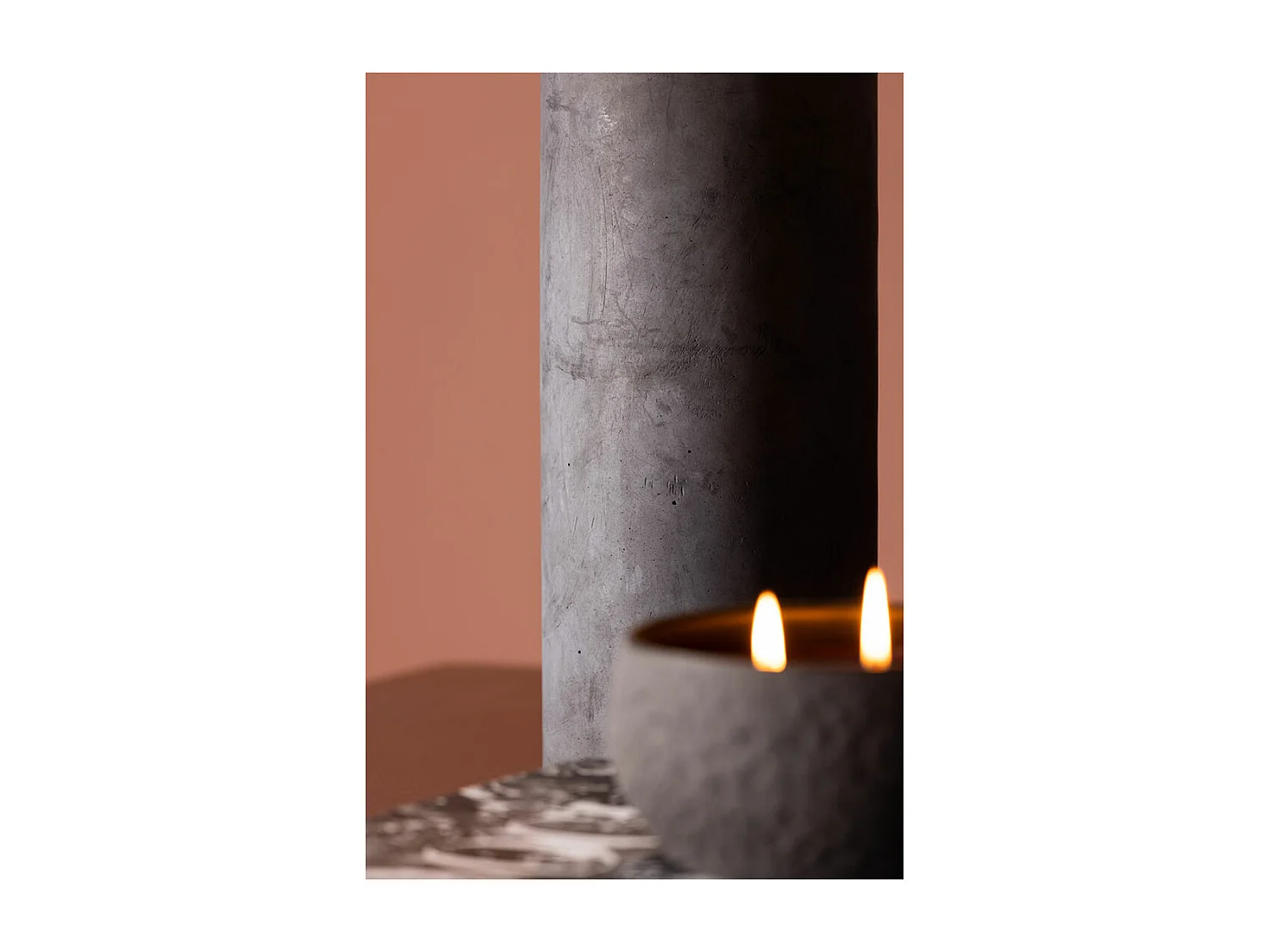 Nancy verlichting tafellamp 40x40x63cm grijs.