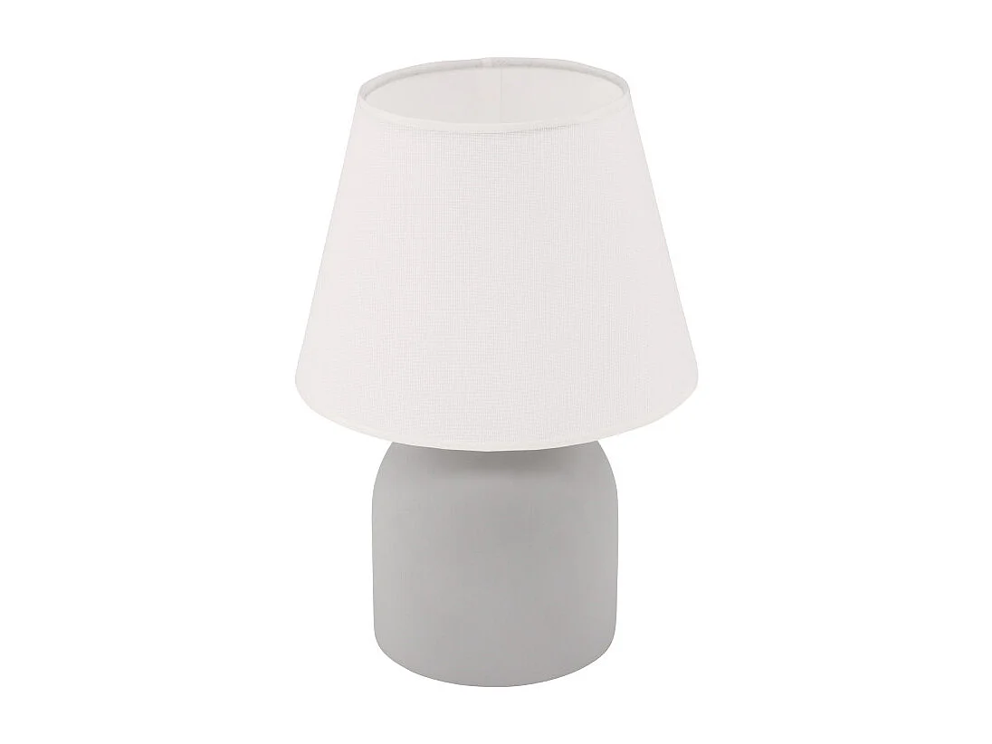 Lampe à Poser Déco "Styrso" 37cm Gris