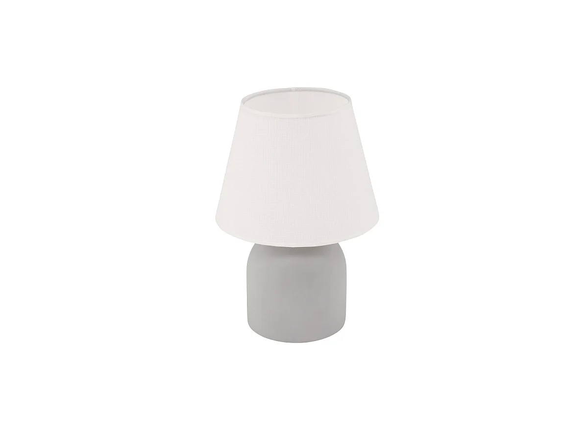Lampe à Poser Déco "Styrso" 37cm Gris
