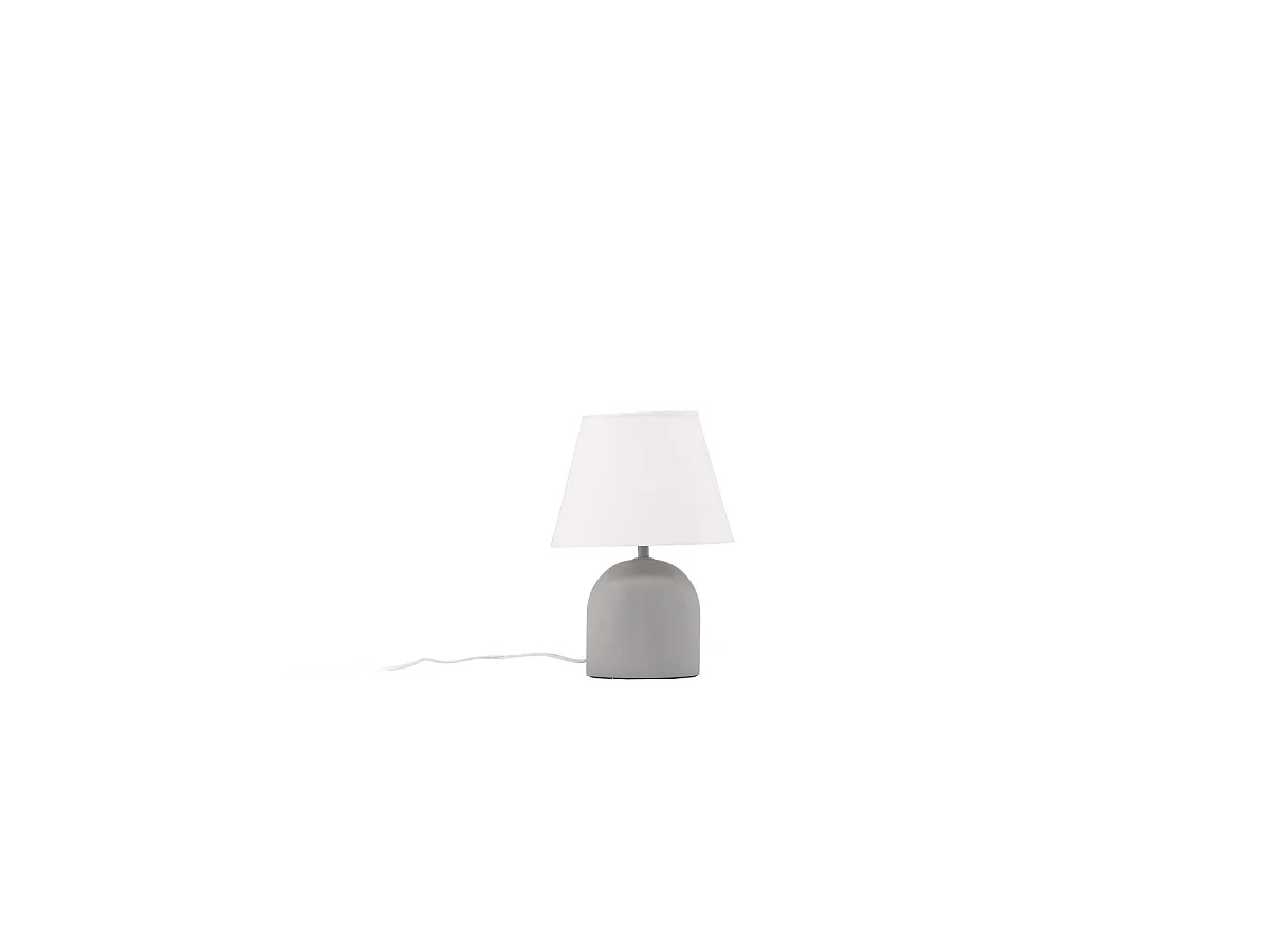 Lampe à Poser Déco "Styrso" 37cm Gris
