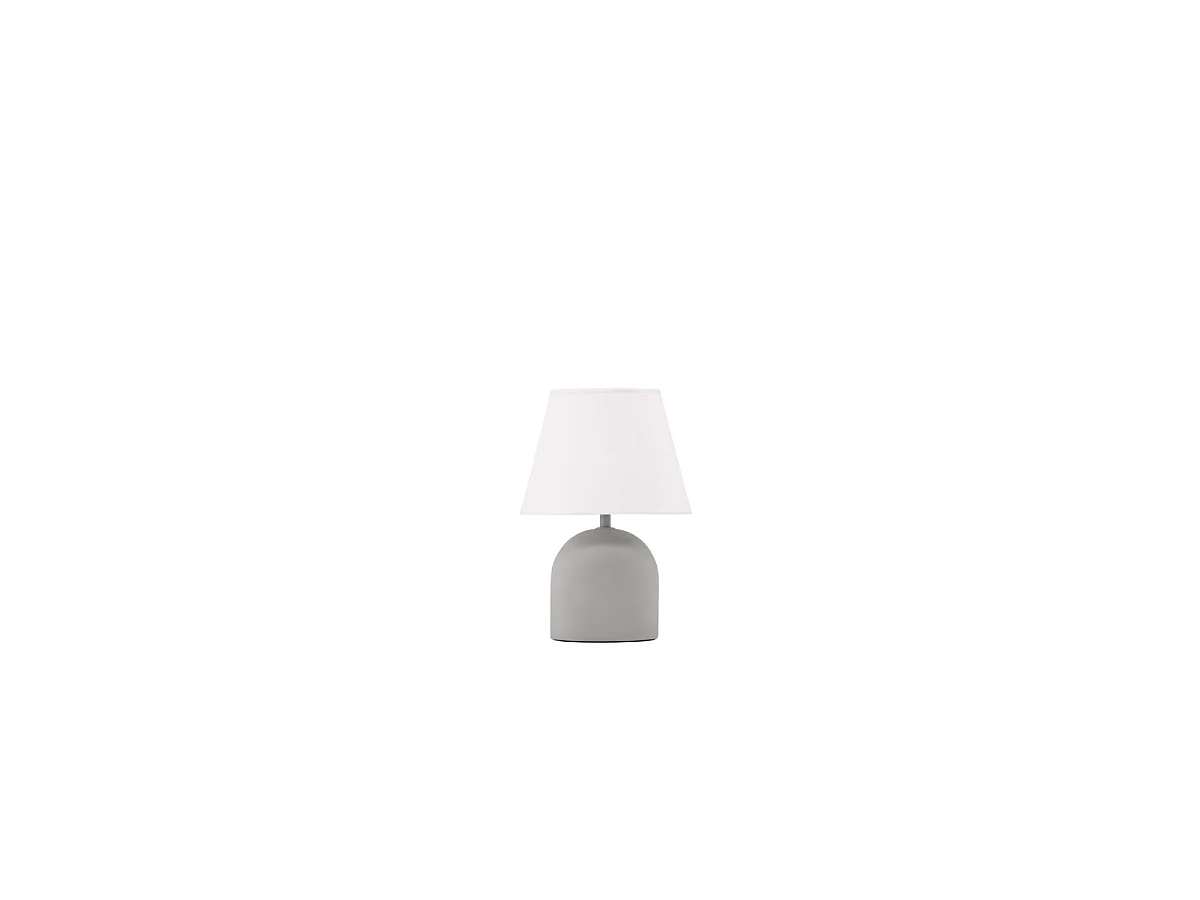 Lampe à Poser Déco "Styrso" 37cm Gris