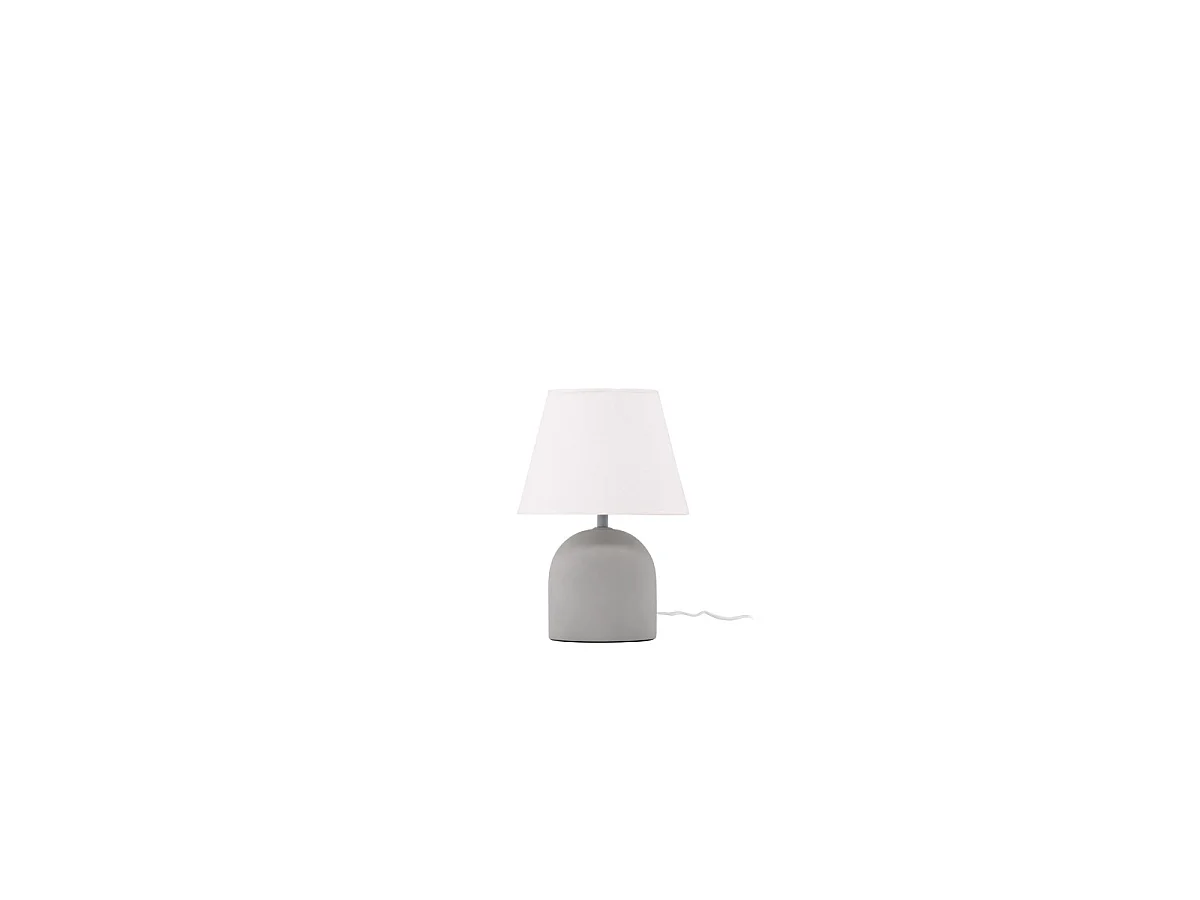 Lampe à Poser Déco "Styrso" 37cm Gris