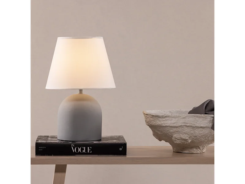Styrsö verlichting tafellamp 25x25x37cm grijs.