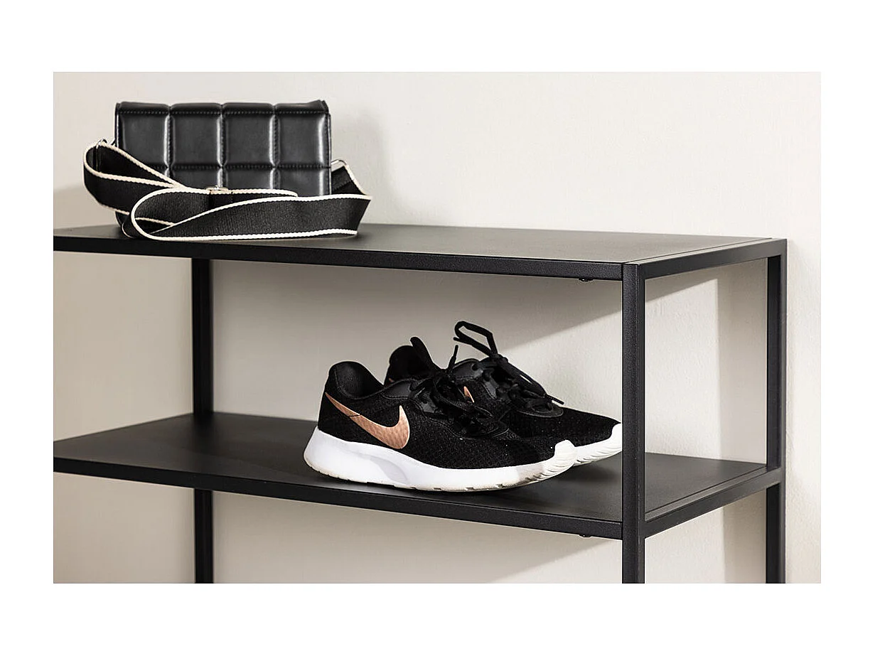 Meuble à Chaussures "Curitiba" 70cm Noir