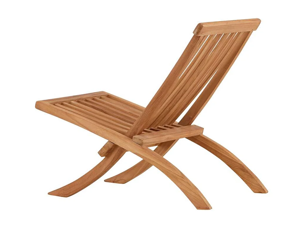 Fauteuil de Jardin en Teck "Kenya" 80cm Naturel