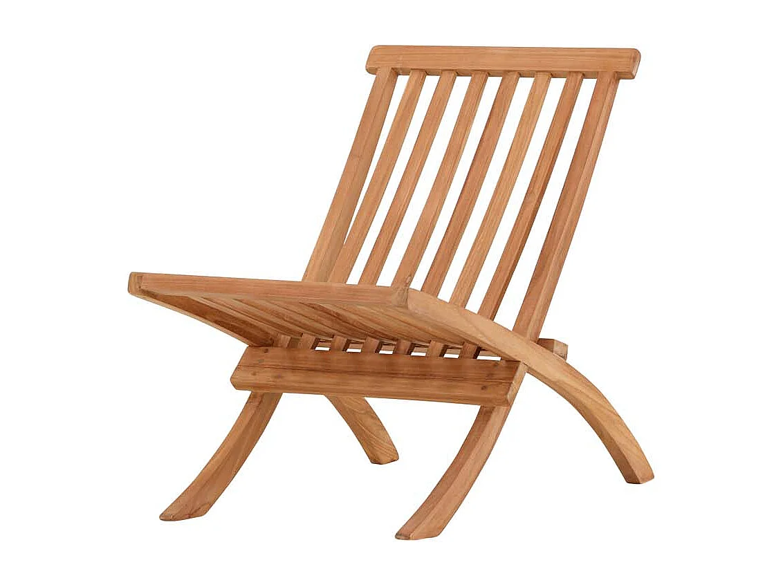 Fauteuil de Jardin en Teck "Kenya" 80cm Naturel
