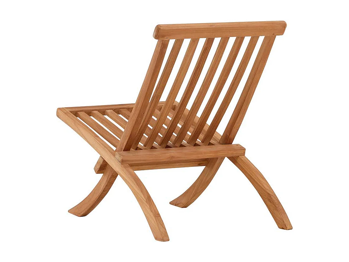 Fauteuil de Jardin en Teck "Kenya" 80cm Naturel