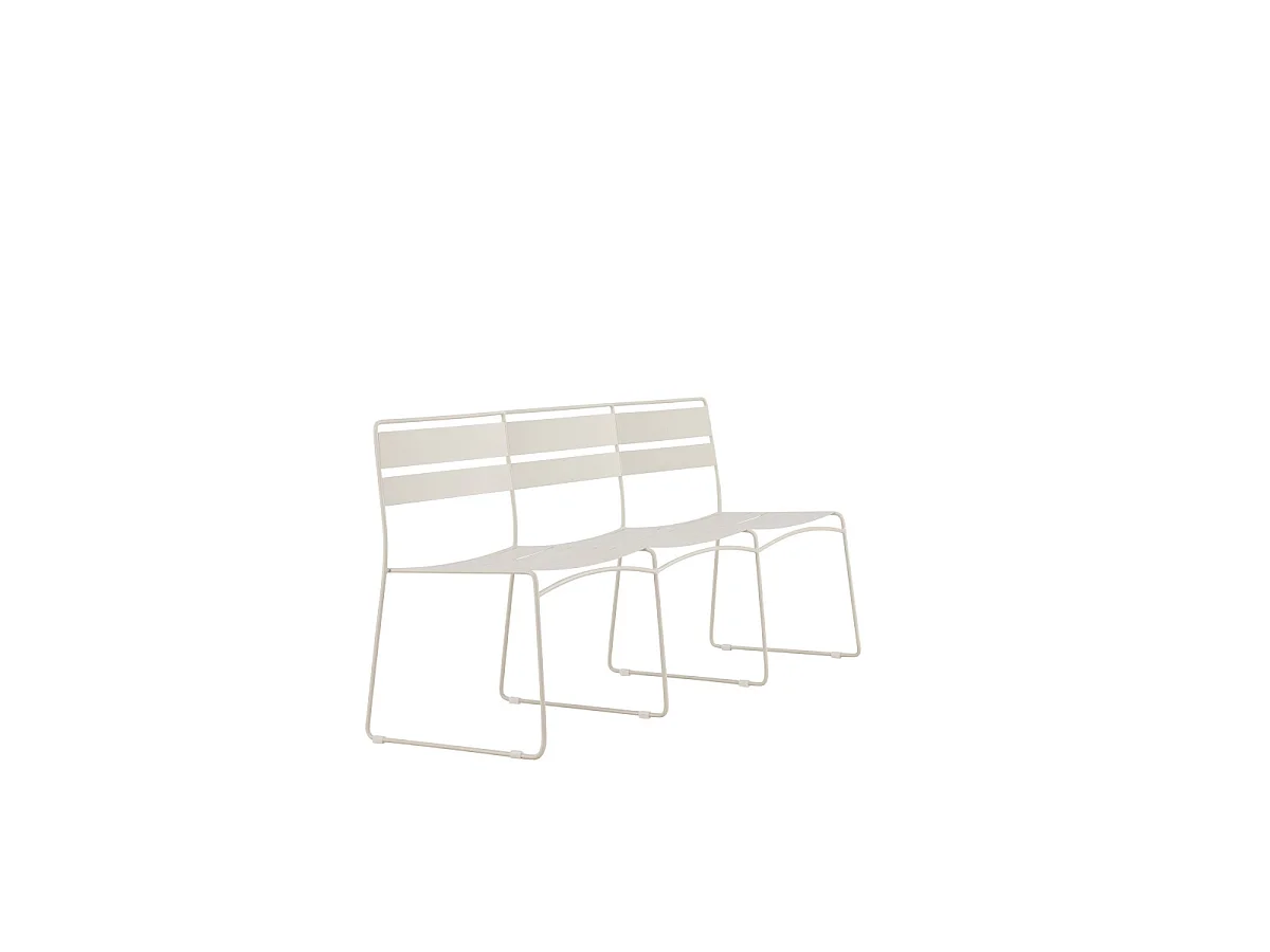 Canapé de Jardin 3 Places "Lina" 180cm Beige