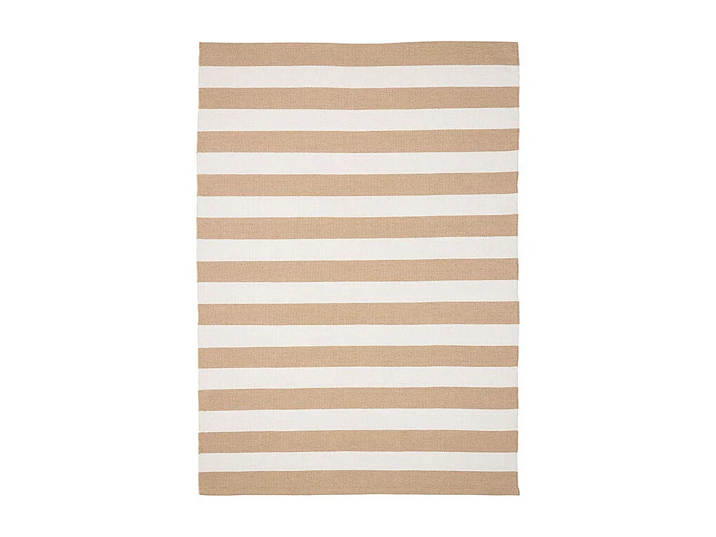 Pina vloerkleed 140x200cm plastic buitenshuis beige,offwhite.