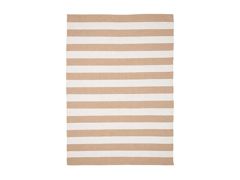 Pina vloerkleed 200x300cm plastic buitenshuis beige,offwhite.