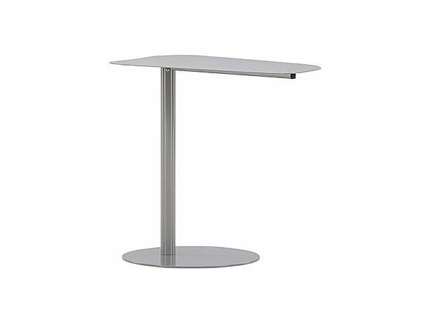Table d'Appoint Design "San Jose" 50cm Gris Clair