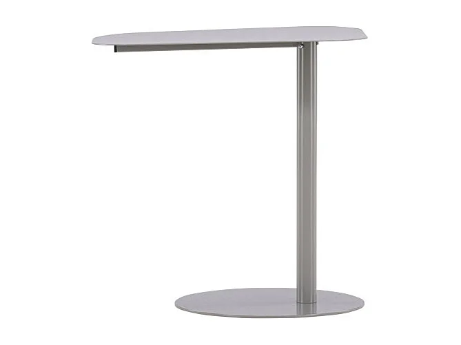 Table d'Appoint Design "San Jose" 50cm Gris Clair