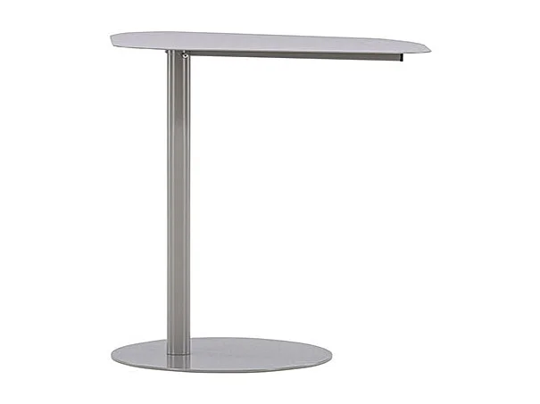 SanJose table d'angle gris clair.