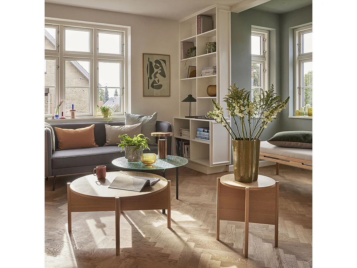 Hübsch Table d'appoint Naturelle Chêne HERITAGE