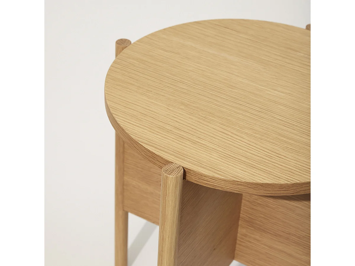Hübsch Table d'appoint Naturelle Chêne HERITAGE