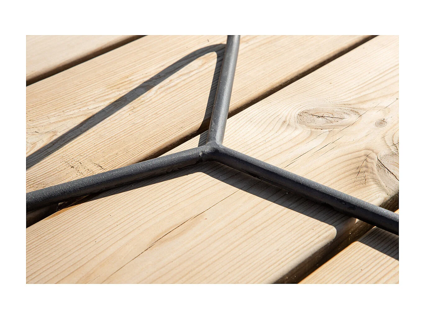 Table d'Appoint de Jardin "Pamplona" 40cm Noir