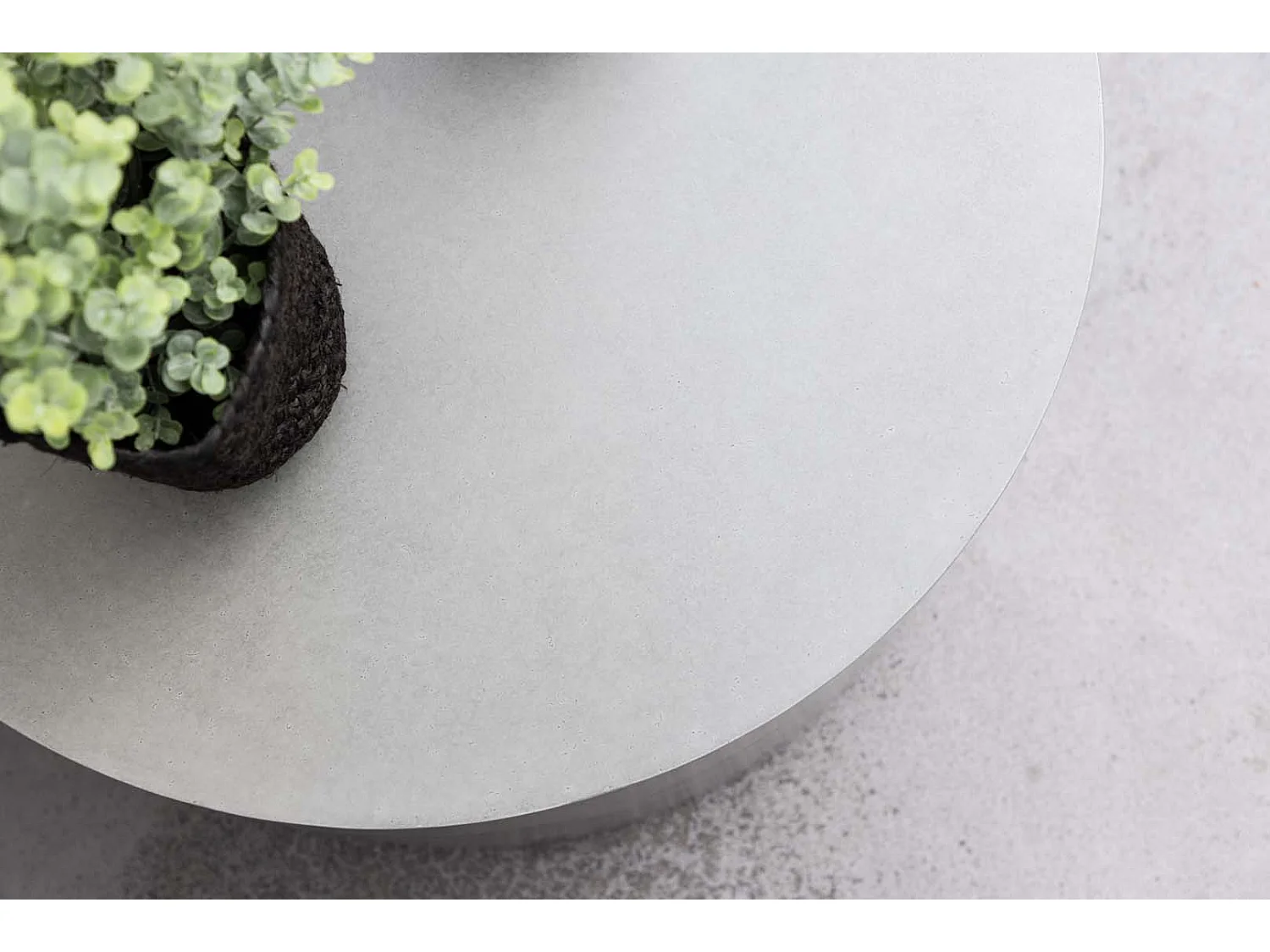 Table d'Appoint de Jardin "Lissabon" 60cm Gris